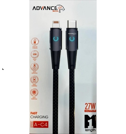 کابل شارژر ADVANCE AC4 PD/IPH