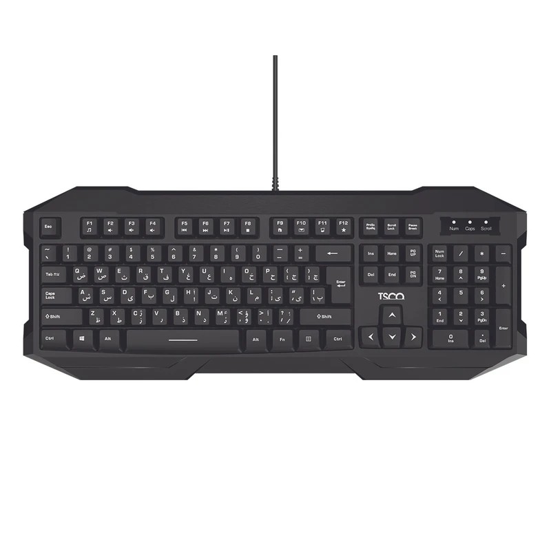 صفحه کلید سیم دار تسکو مدل TK 8041
