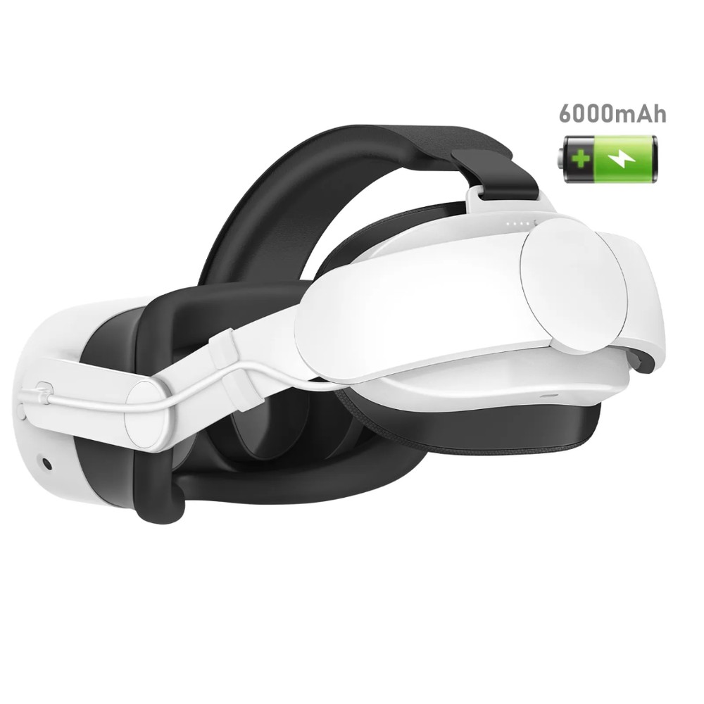 هد استرپ بند پشت سر strap Meta quest 3 v 3s باطری دار 6000