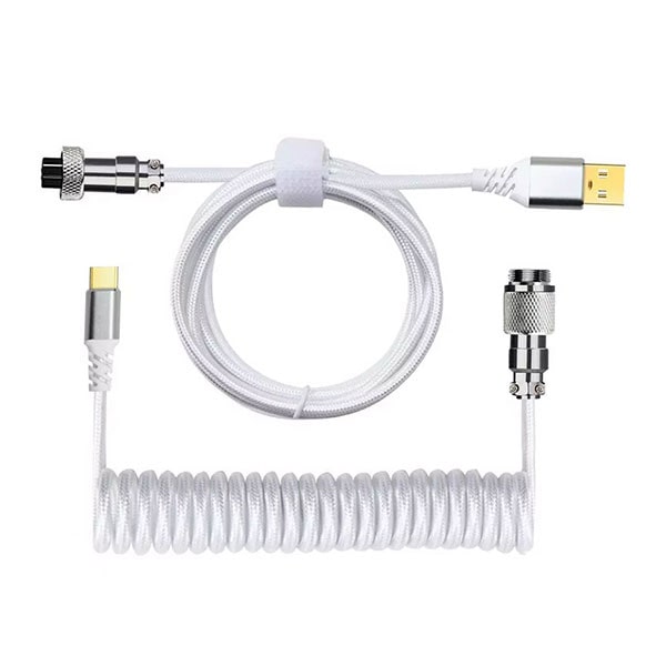 کابل کیبورد Type-C ردراگون REDRAGON A115B White Type C