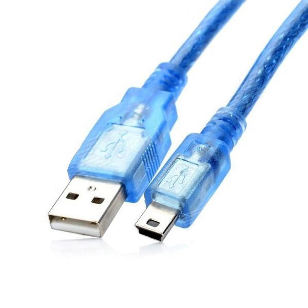 کابل مینی یو اس بی شیلددار 50 سانتیمتری usb to mini usb