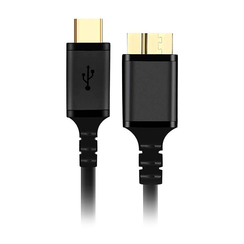 کابل Type C به 3.0 Micro USB (هارد) کی نت پلاس