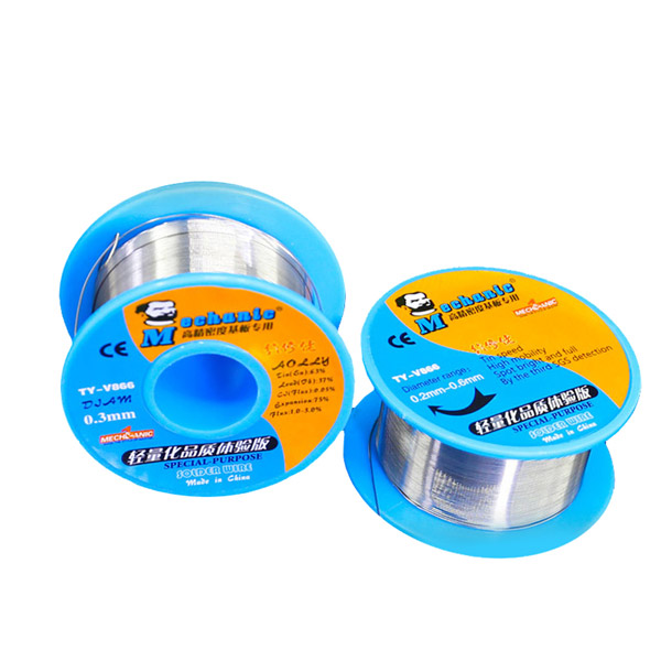 قطعه موبایل سیم لحیم مکانیک mec 0 . 3 soider wire V866