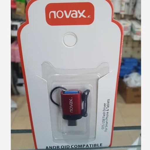 تبدیل OTG تایپ سی novaxطلایی