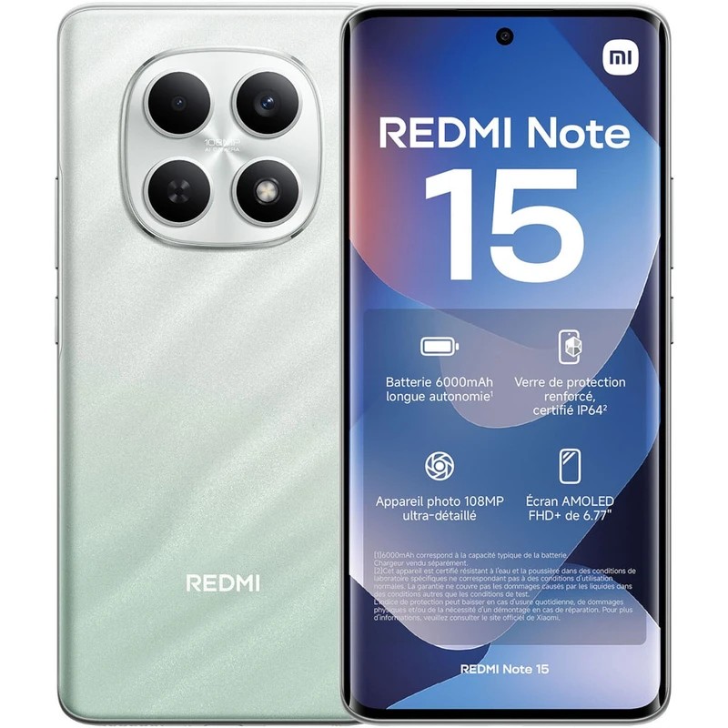 Xiaomi Redmi Note 15 256GB Ram 8GB Global