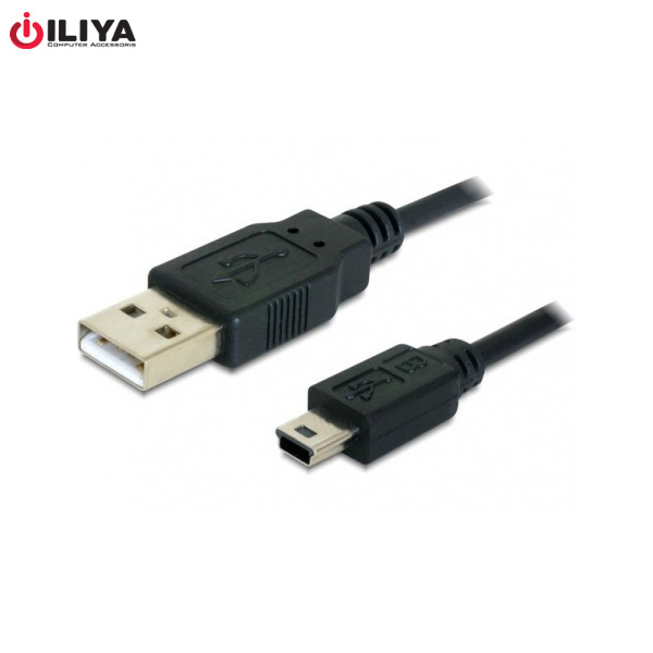 کابل Mini USB2 به USB2 کی نت پلاس مدل KP-CU5P2015 A30 KP-A30