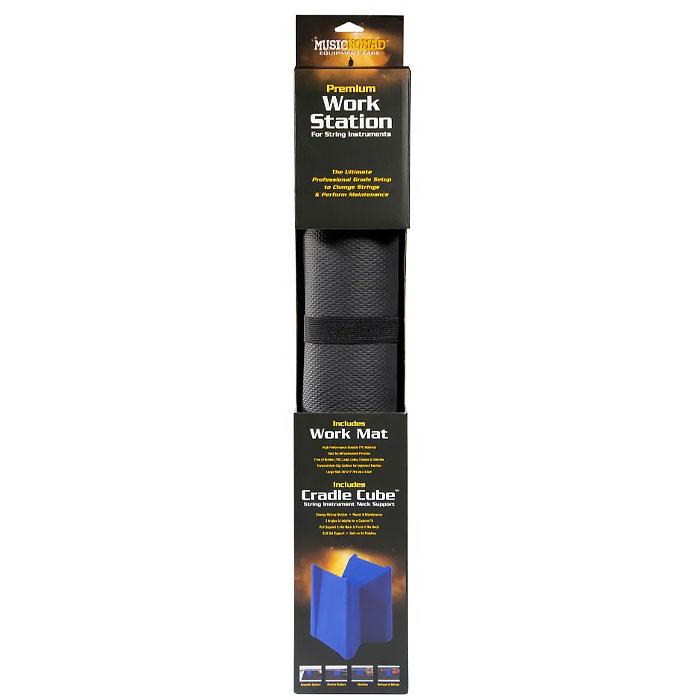 پایه نک گیتار +مت گیتار MusicNomad Premium Work Station Neck Support and Work Mat
