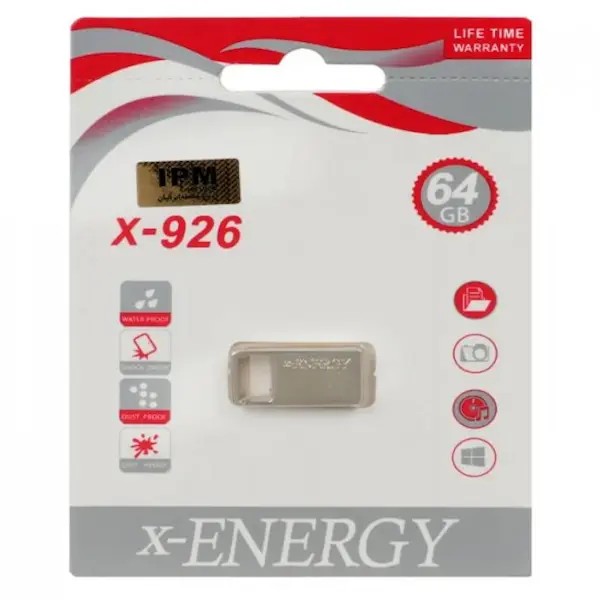 image-cell\t فلش مموری ایکس-انرژی مدل X-926 ظرفیت 64 گیگابایت