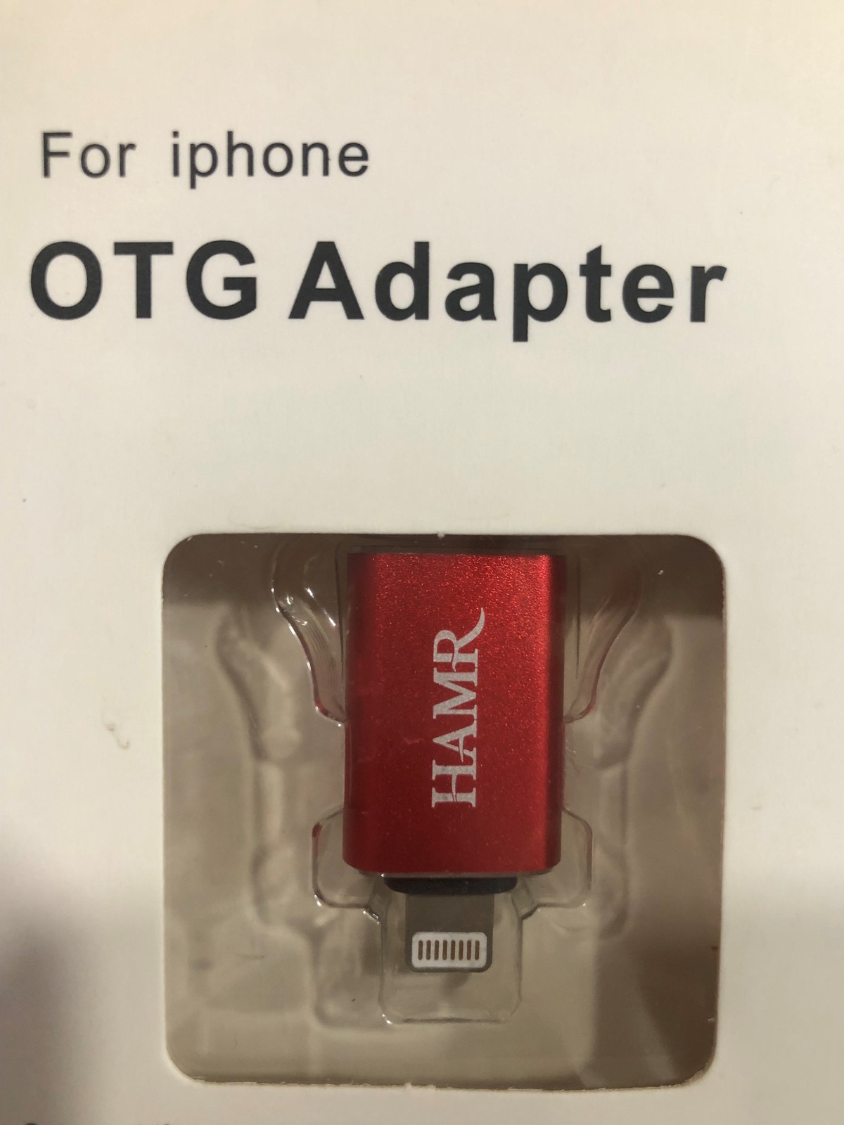 OTG اپل HAMR آیفون Lightning