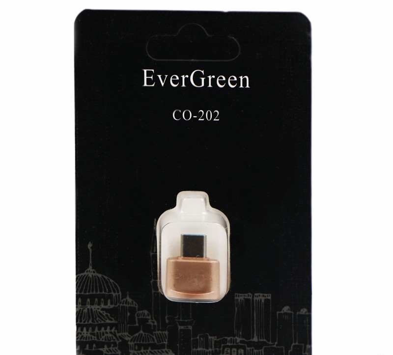 تبدیل otg تایپ سی evergreen co-202