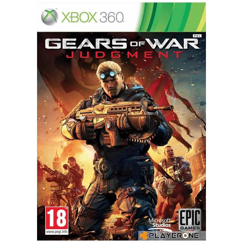Gears of WAR judgment-Xbox-pegi-1DVD9