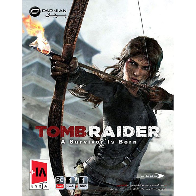 Tomb Raider-A Survivor Is Born-پرنیان-1DVD+1DVD9