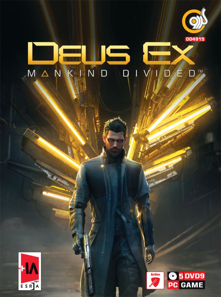DEUS EX Mankind Devided-گردو-5DVD9