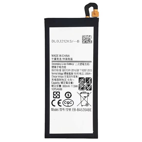 New EB-BA520ABE 3000Mah Battery for Galaxy A5 2017 Edition A520 SM-A520F A520K