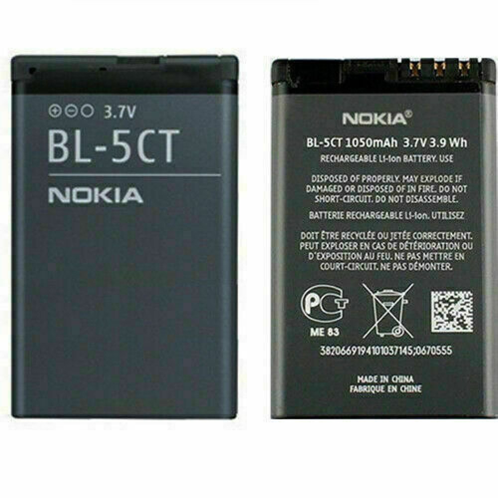 Original Nokia BL-5CT Battery for 5220 XM, 3720 C, 6303باتری اورجینال