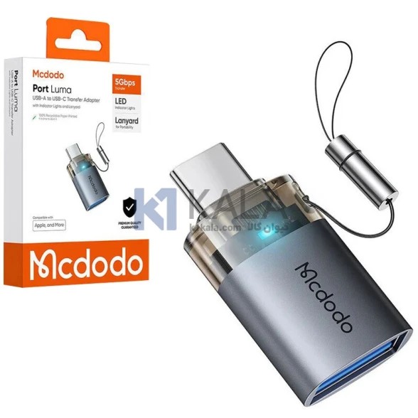 تبدیل OTG رابط Type-C برند Mcdodo مدل OT-740 اورجینال
