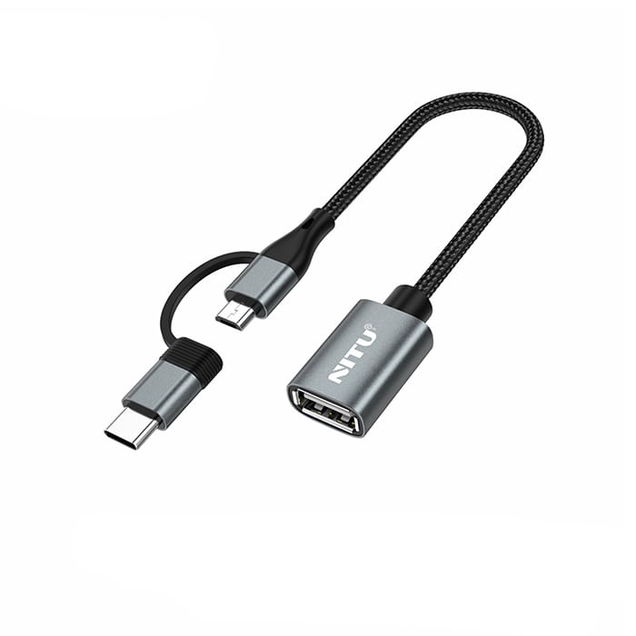 تبدیل Nitu CN21 OTG Type-C / microUSB
