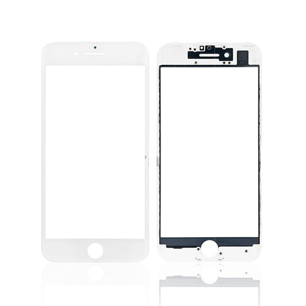 گلس گوشی آیفون 8 جی Iphone 8G 3 In 1 (glass+frame+oca) Tempered Explosion Glass -سفید