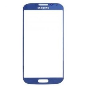 GLASS I9500 S4 BLUE ORG SAM*