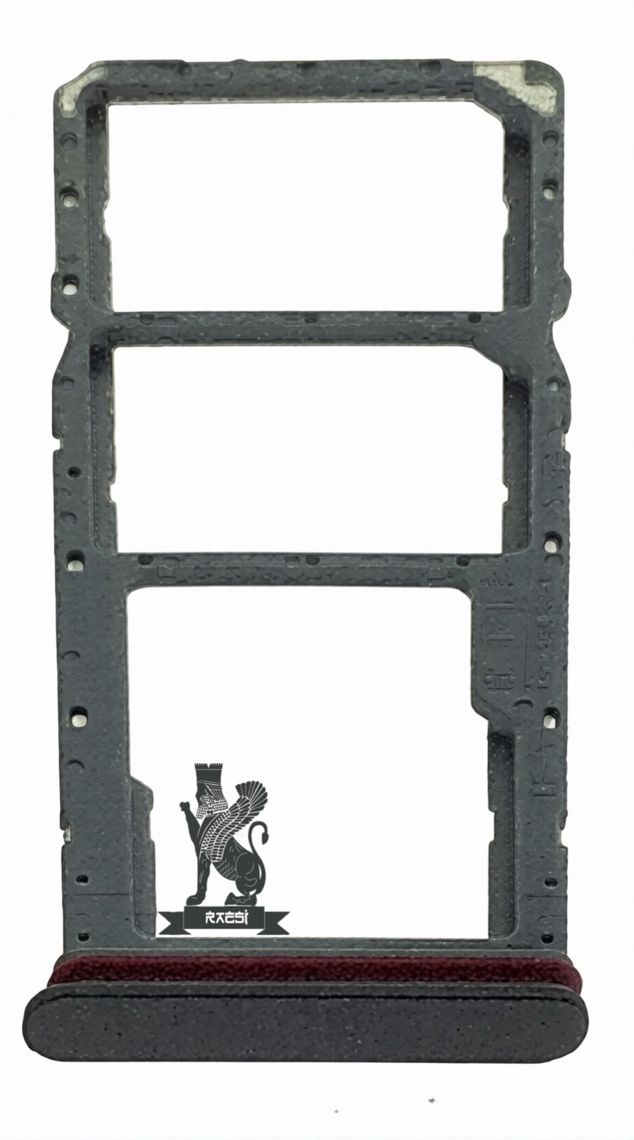 HOLDER SIM-MOBILE-REALME-C75 BLACK