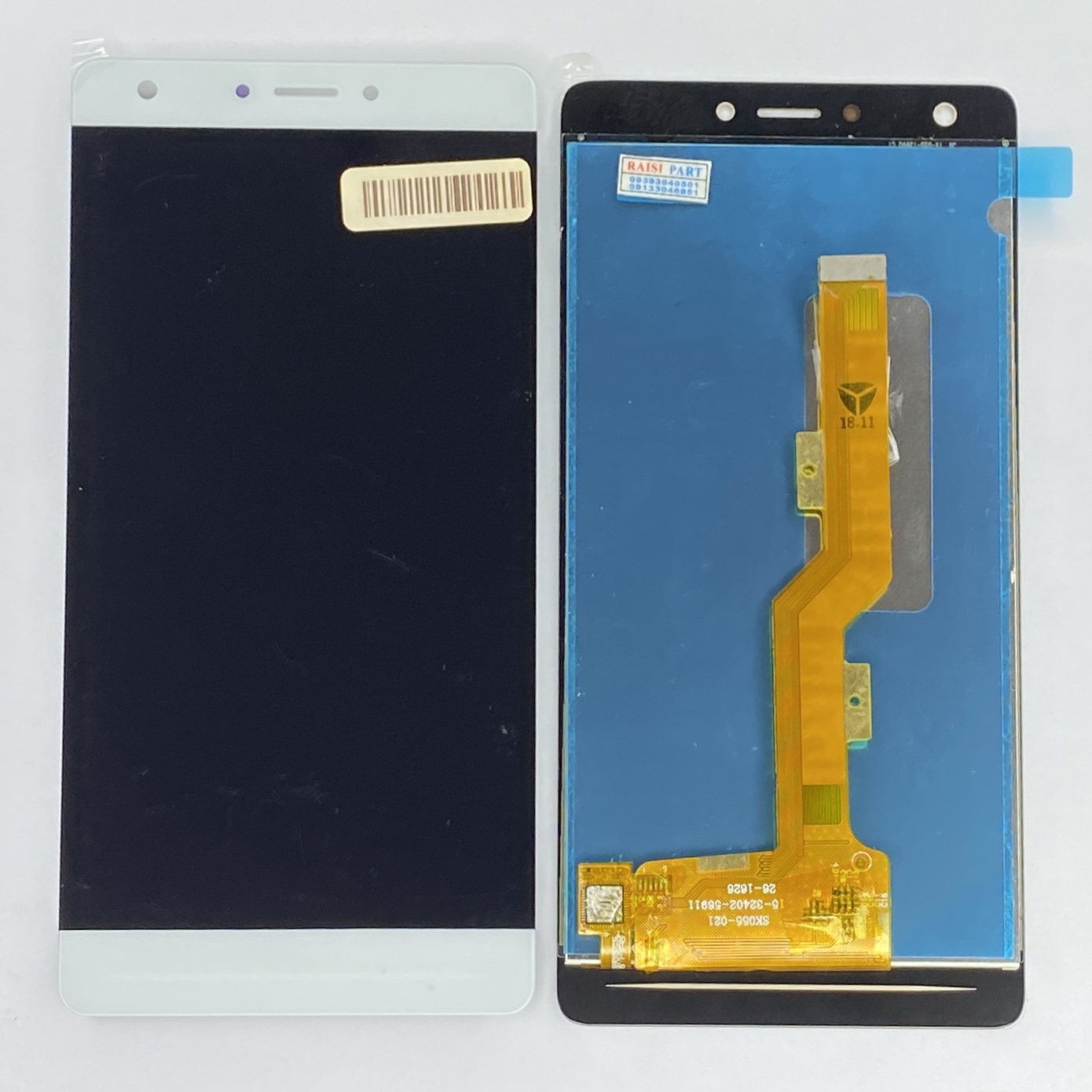 TOUCH & LCD – MOBILE-TECNO-J8. WHITE ORG