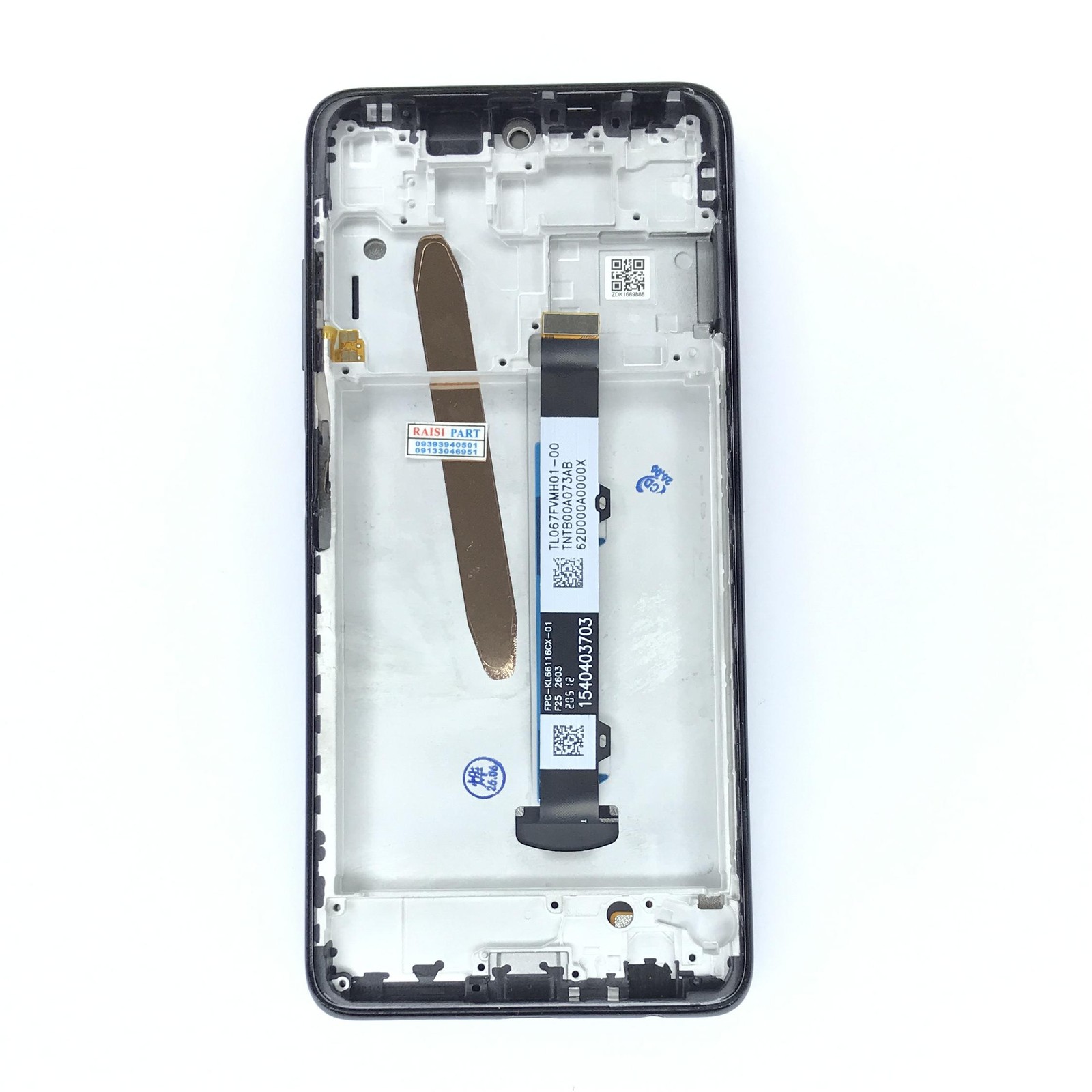 TOUCH & LCD – MOBILE-XIAOMI-POCO X3NFC/X3PRO BLACK +F ORG