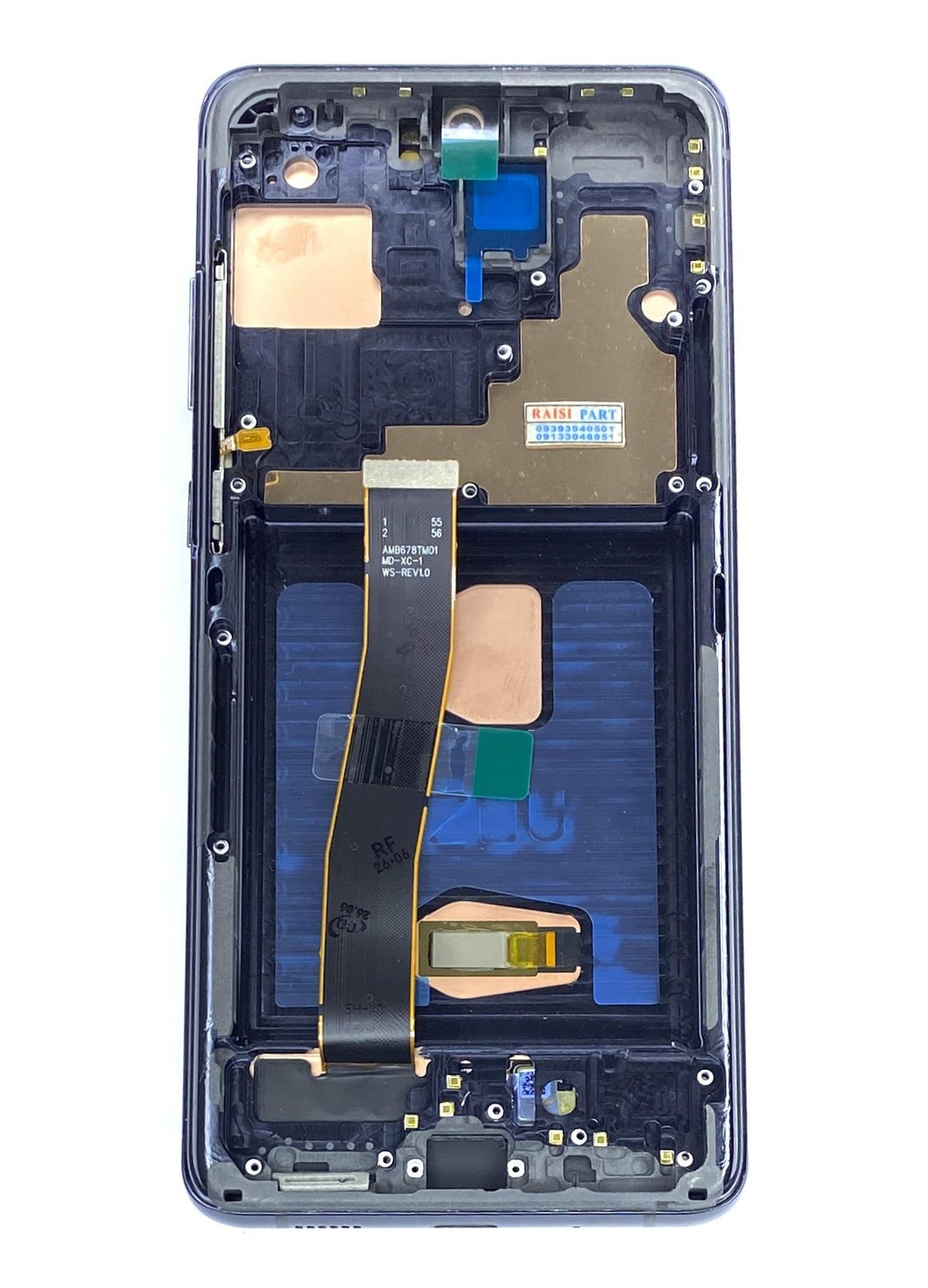 TOUCH & LCD-MOBILE-SAMSUNG-G988 GALAXY S20ULTRA BLACK +F OLED