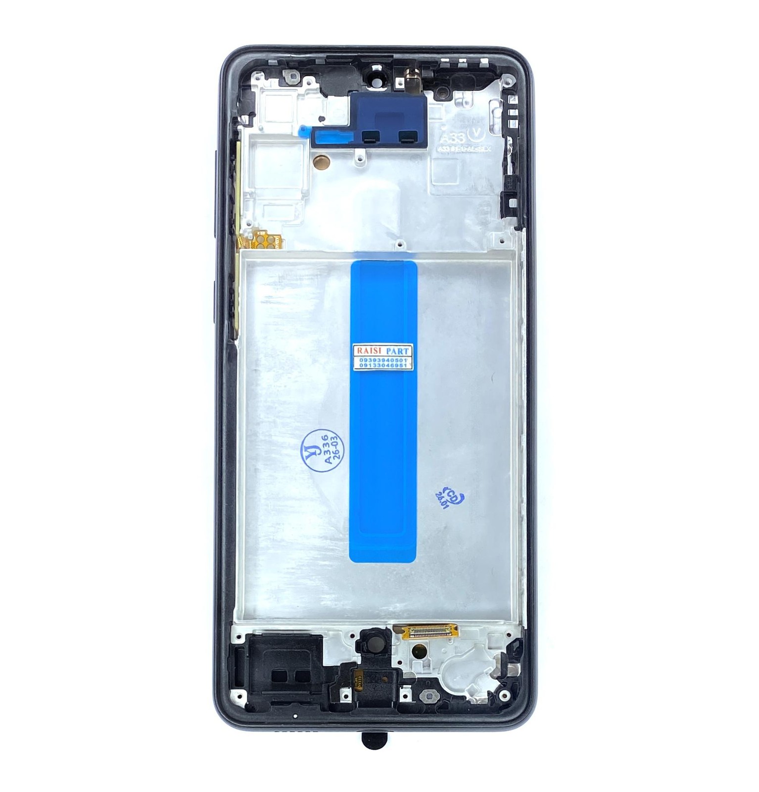 TOUCH & LCD – MOBILE-SAMSUNG-A336 GALAXY A33 5G BLACK +F TFT/IPS