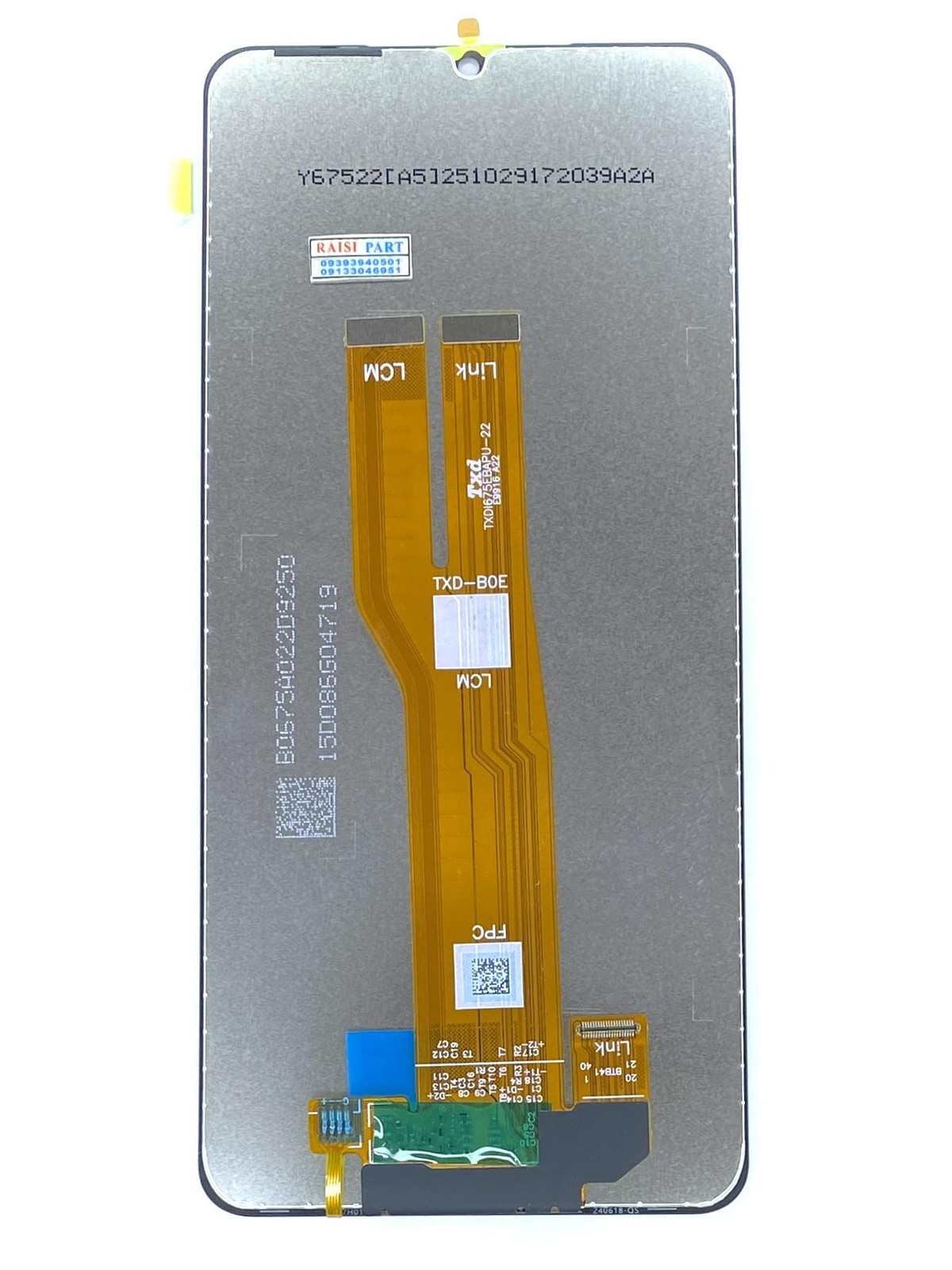 TOUCH & LCD – MOBILE-SAMSUNG-A075 GALAXY A07 4G ORG 100%