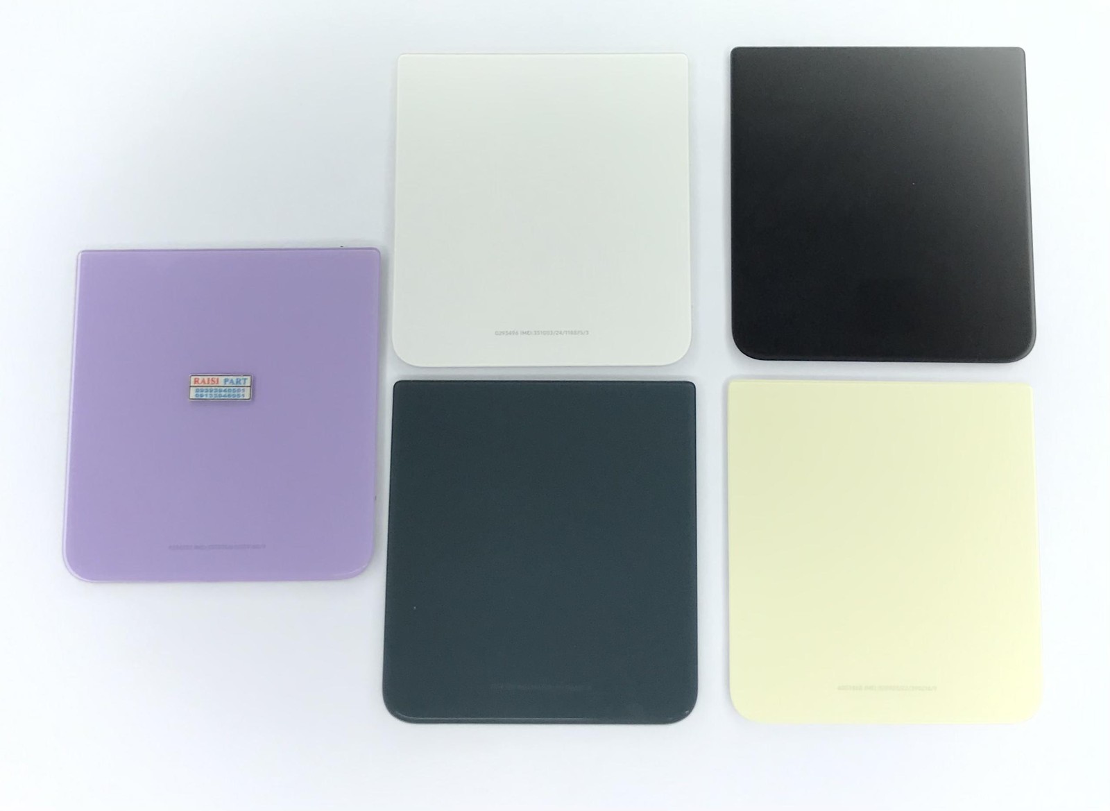 BACKCOVER-MOBILE-SAMSUNG F711 GALAXY ZFLIP3 WHITE