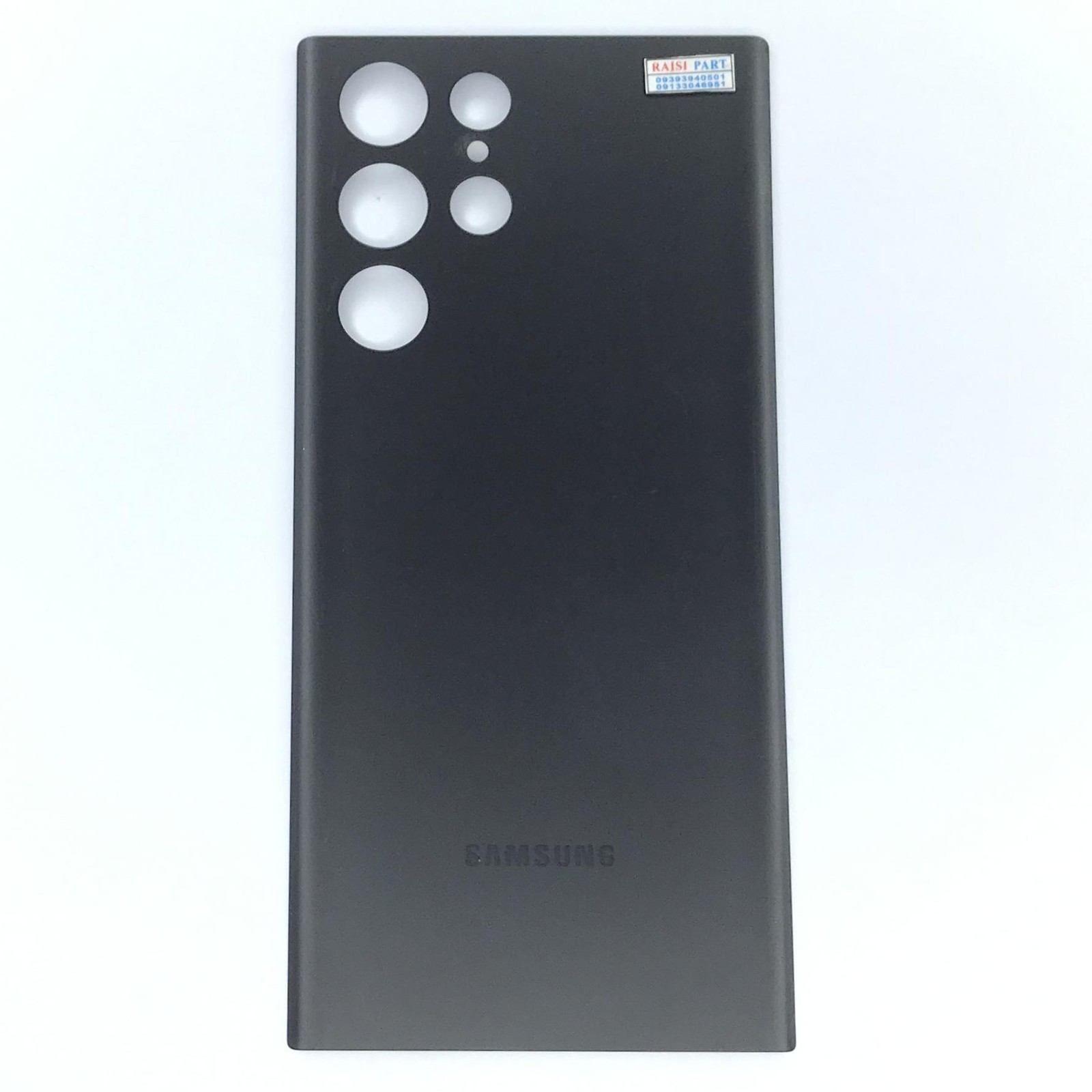 BACKCOVER-MOBILE-SAMSUNG S908 GALAXY S22ULTRA BLACK