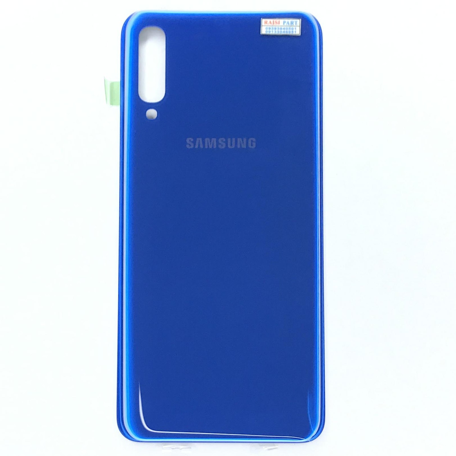 BACKCOVER-MOBILE-SAMSUNG A505 GALAXY A50. BLUE ORG 100%