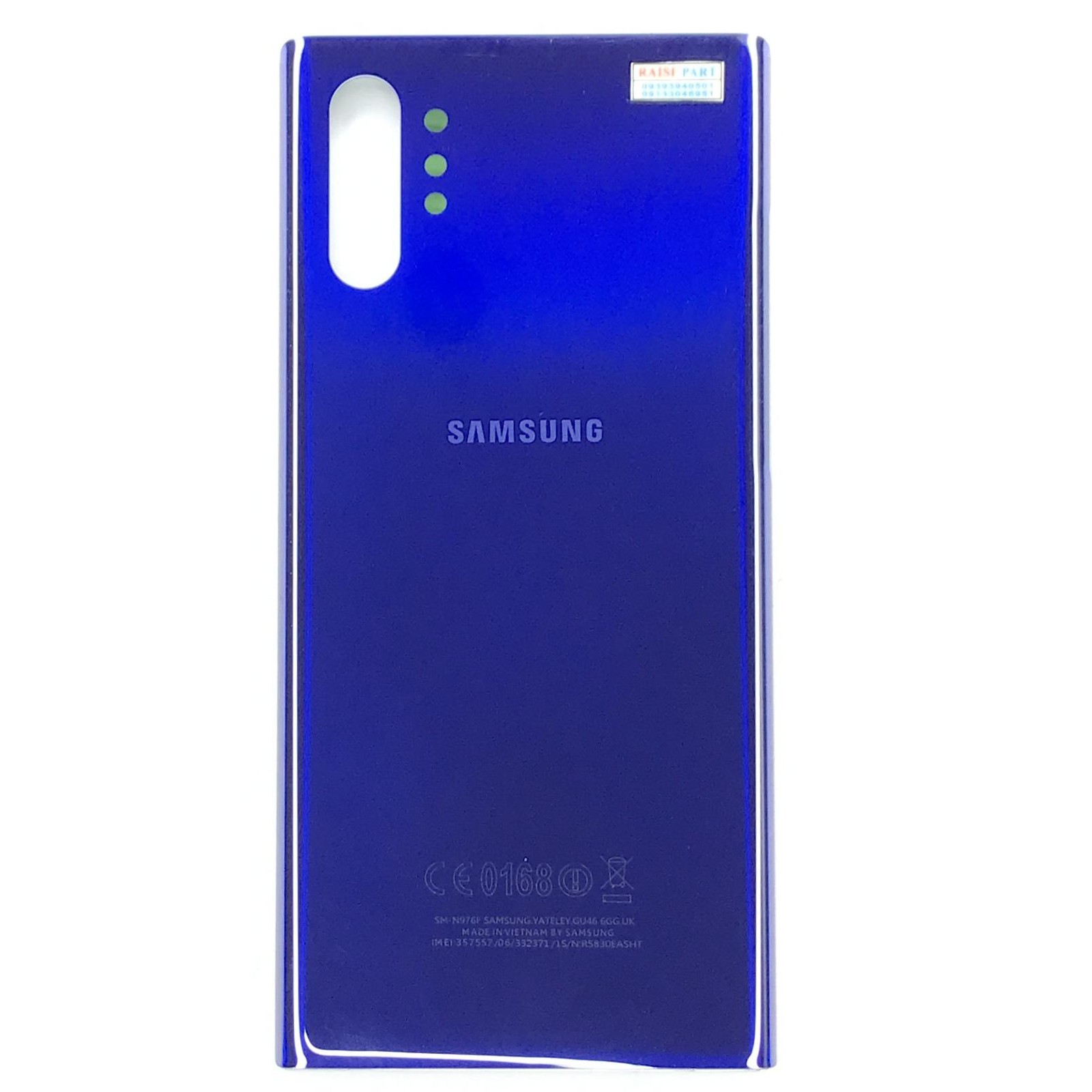 BACKCOVER-MOBILE-SAMSUNG N975 GALAXY NOTE10PLUS BLUE