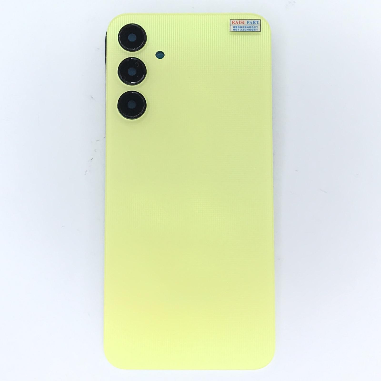 BACKCOVER-MOBILE-SAMSUNG A256 GALAXY A25 5G YELLOW ORG 100%