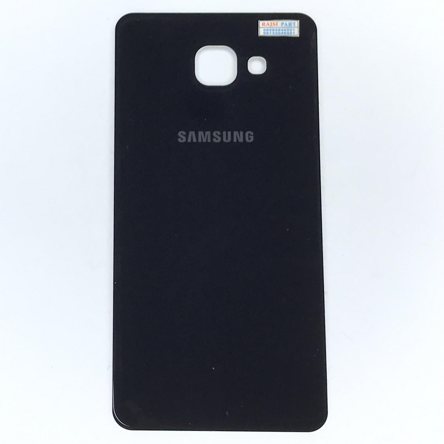 BACKCOVER-MOBILE-SAMSUNG A710 GALAXY A7 2016 BLACK
