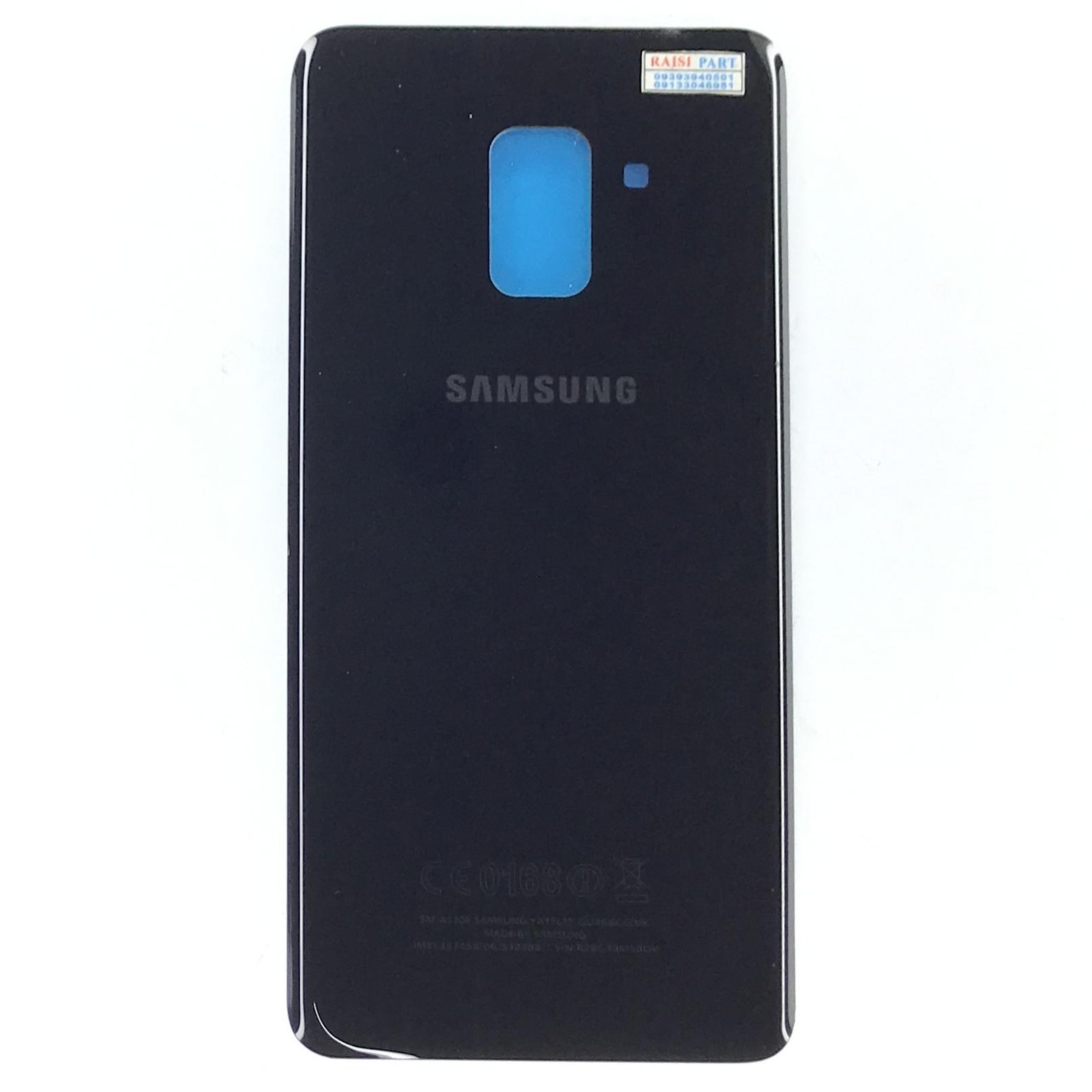 BACKCOVER-MOBILE-SAMSUNG A530 GALAXY A8 2018 BLACK