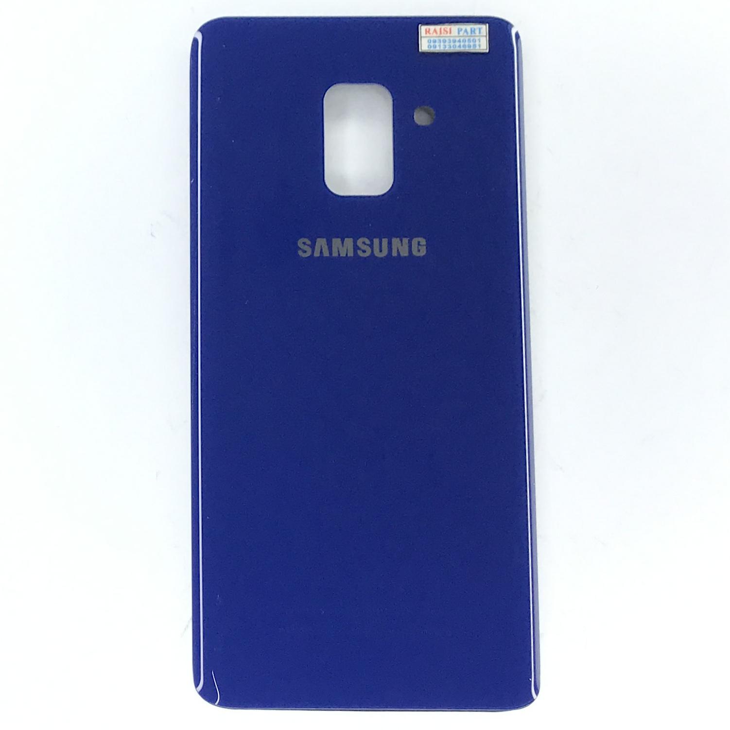BACKCOVER-MOBILE-SAMSUNG A530 GALAXY A8 2018 DARK BLUE