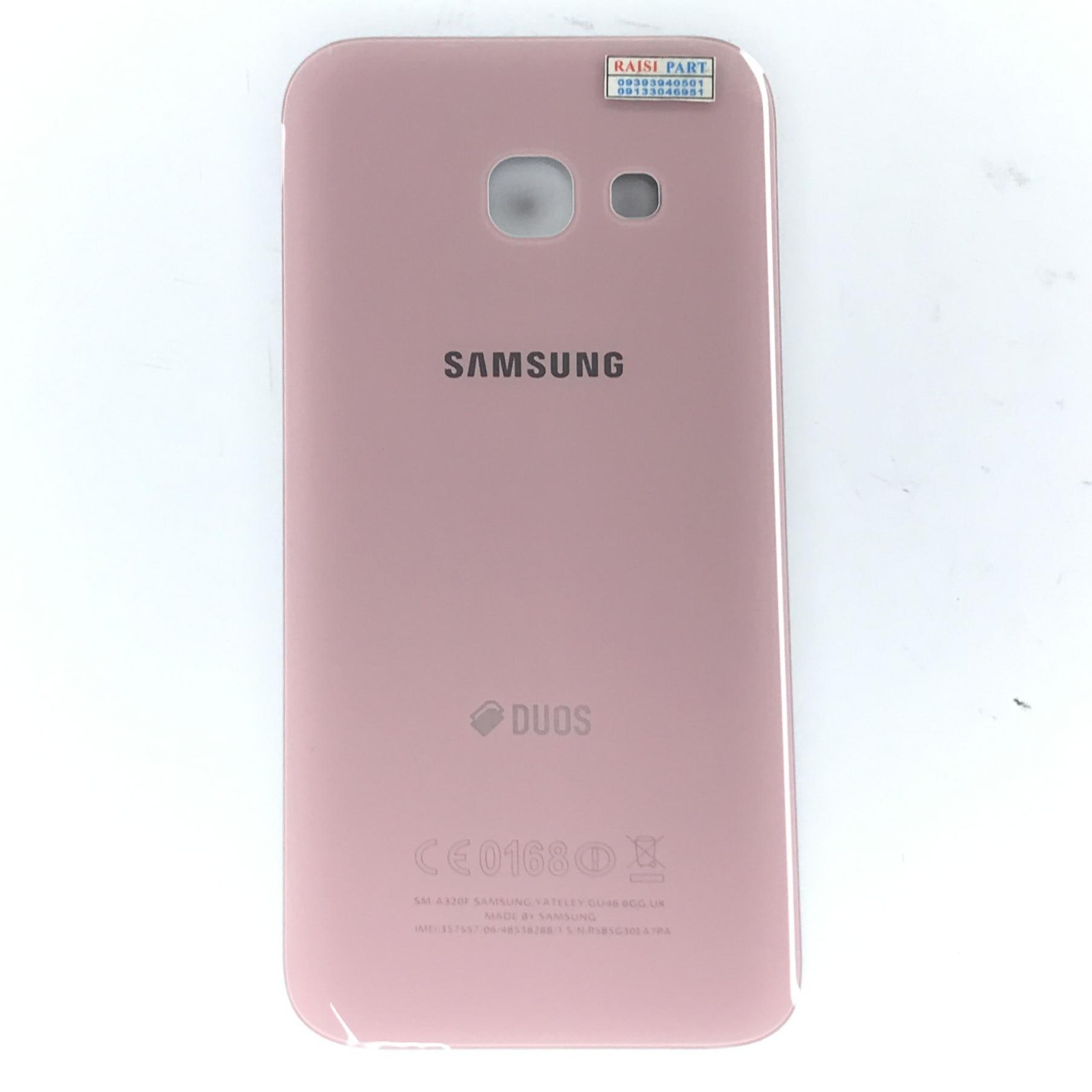 BACKCOVER-MOBILE-SAMSUNG A320 GALAXY A3 2017 PINK