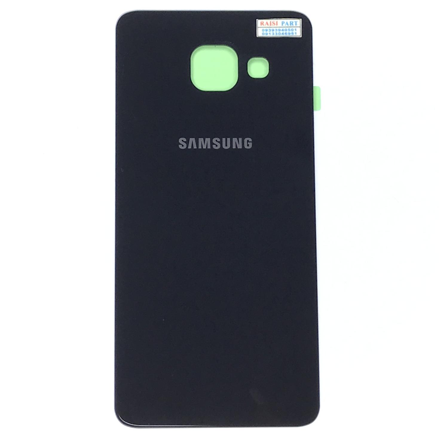BACKCOVER-MOBILE-SAMSUNG A310 GALAXY A3 2016 LIGHT BLACK ORG 100%