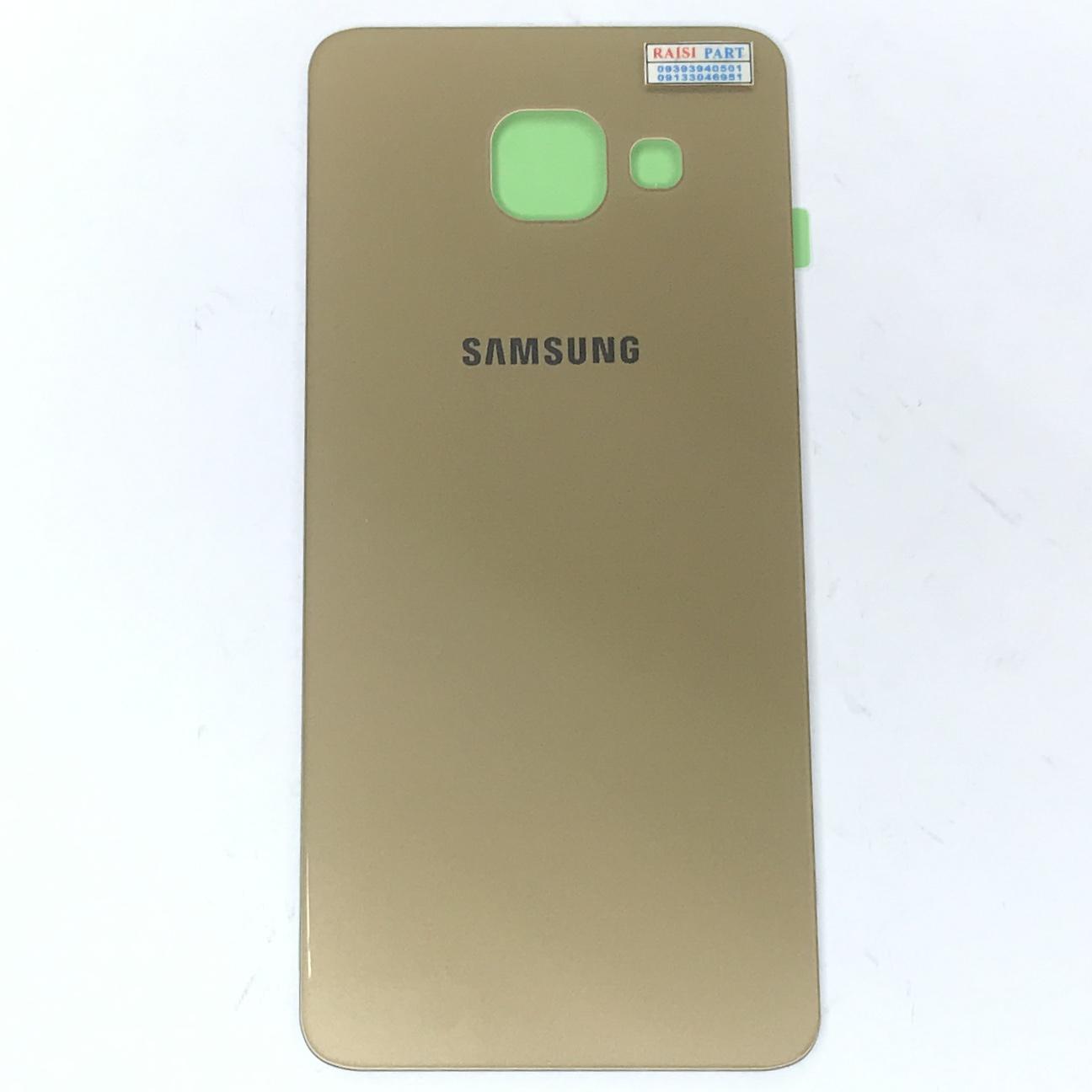 BACKCOVER-MOBILE-SAMSUNG A310 GALAXY A3 2016 GOLD ORG 100%