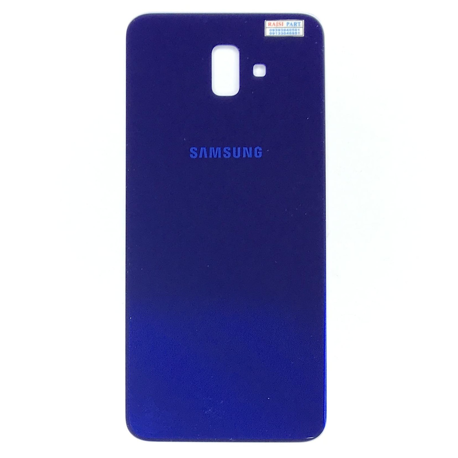 BACKCOVER-MOBILE-SAMSUNG J610 GALAXY J6PLUS LIGHT BLUE ORG 100%
