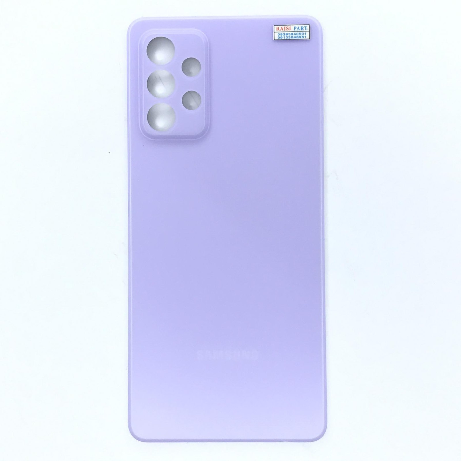 BACKCOVER-MOBILE-SAMSUNG A725 GALAXY A72 PURPLE