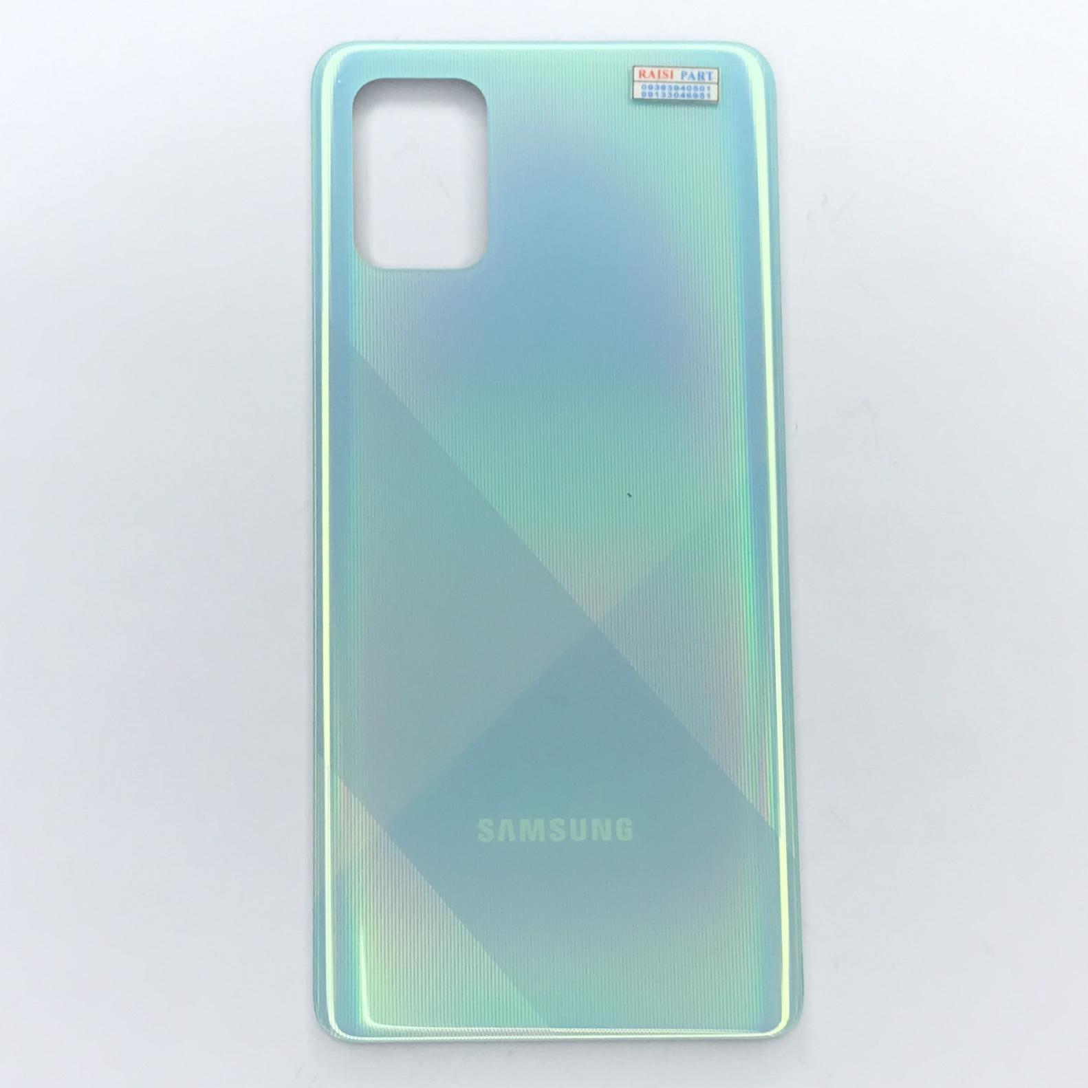 BACKCOVER-MOBILE-SAMSUNG A715 GALAXY A71 BLUE