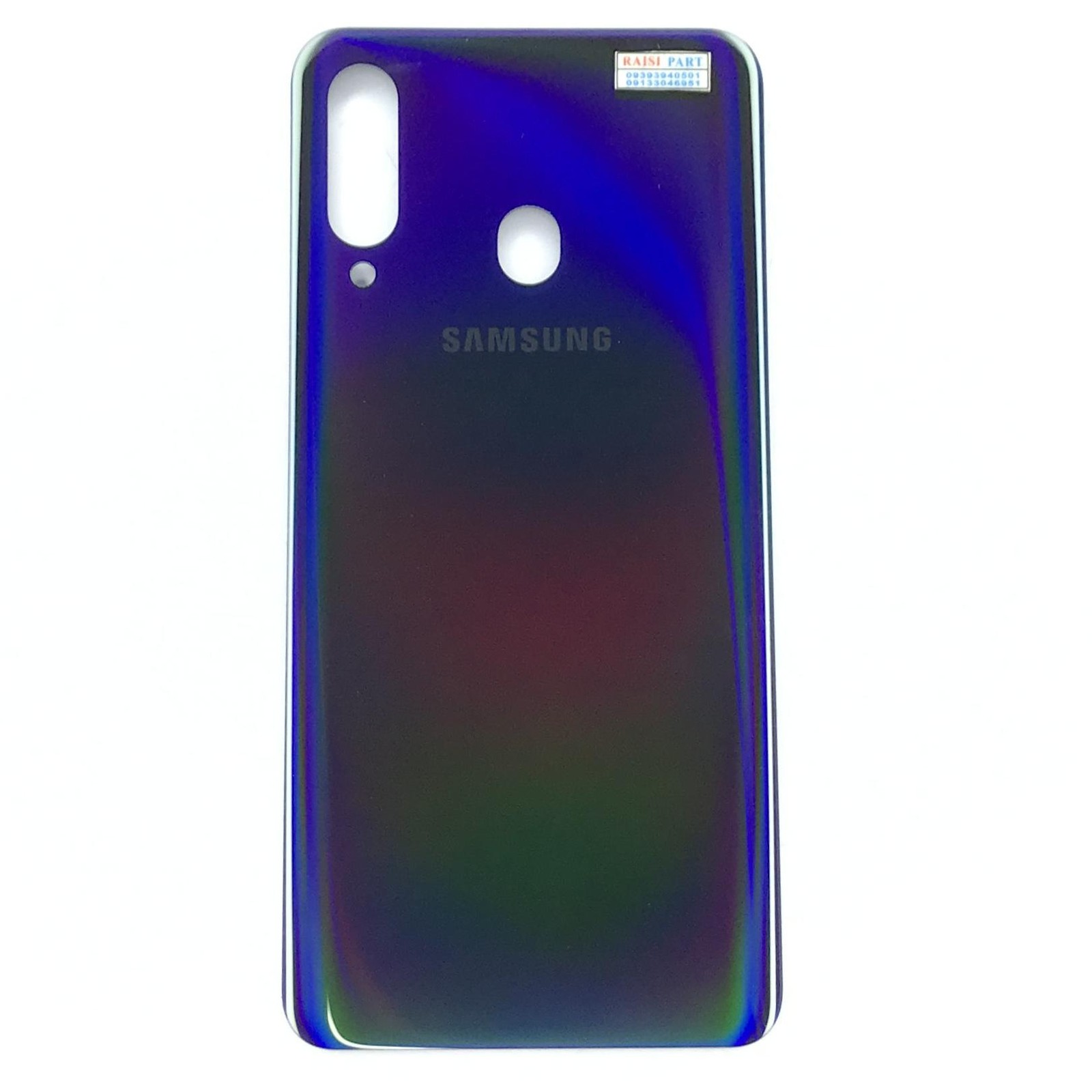 BACKCOVER-MOBILE-SAMSUNG A606 GALAXY A60. BLACK