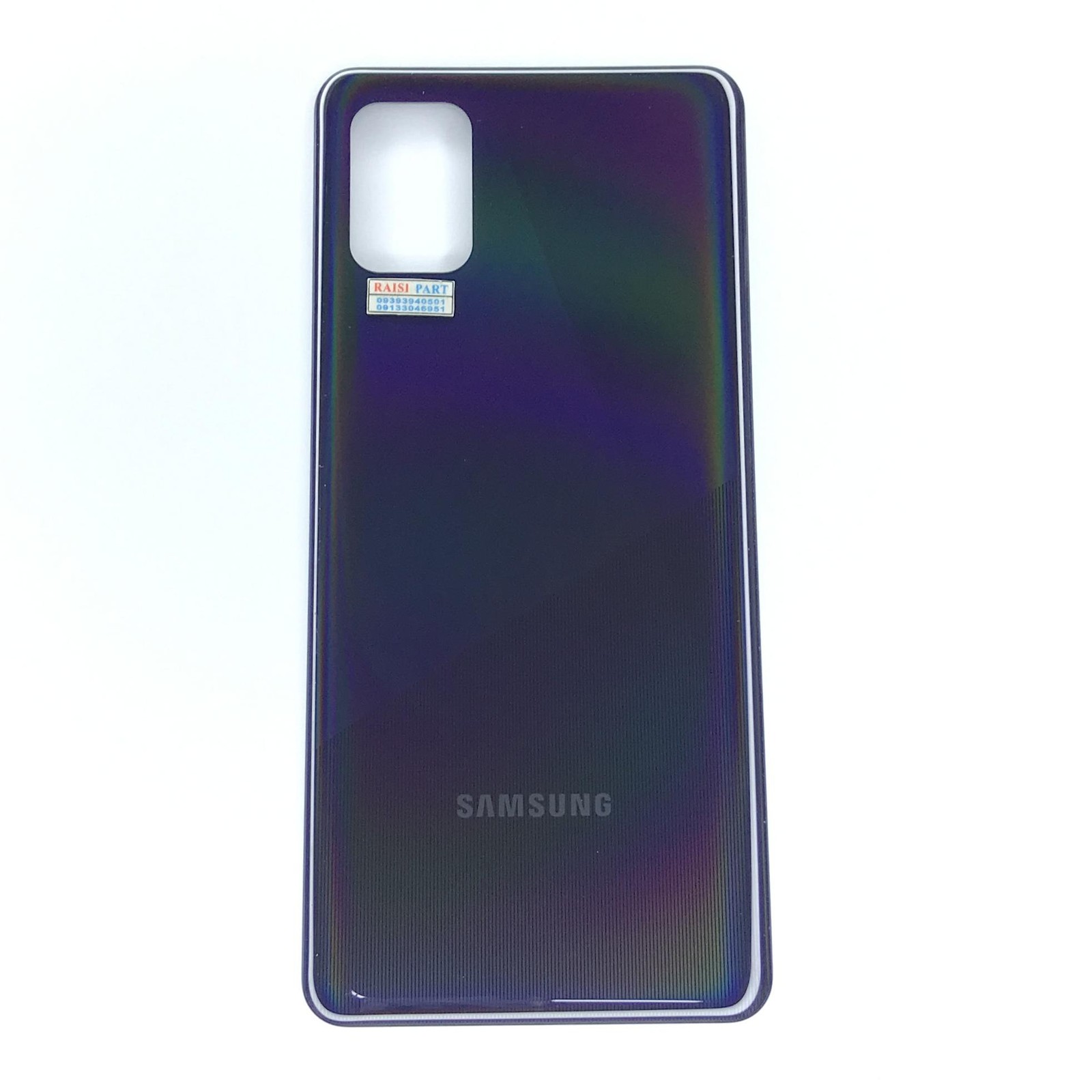 BACKCOVER-MOBILE-SAMSUNG A315 GALAXY A31. BLACK