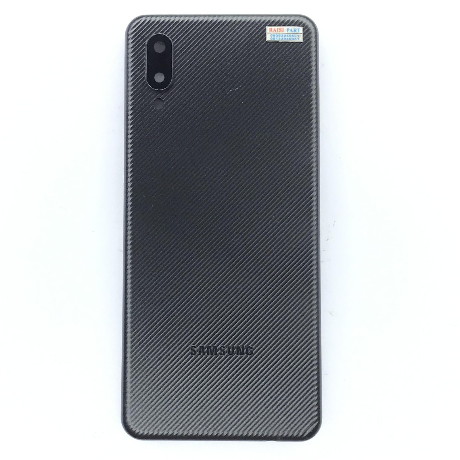 BACKCOVER-MOBILE-SAMSUNG A022 GALAXY A02. BLACK
