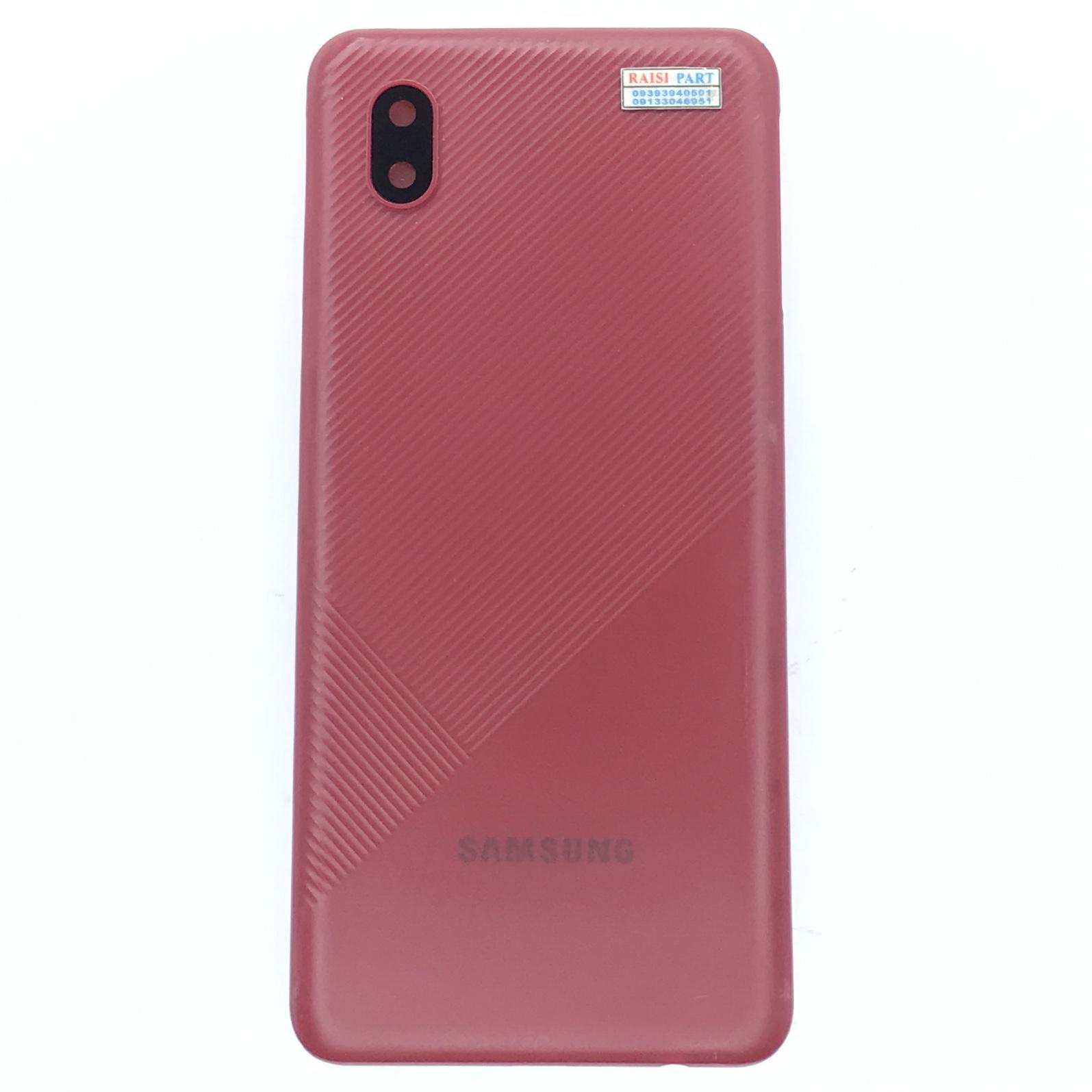 BACKCOVER-MOBILE-SAMSUNG A013 GALAXY A01CORE RED
