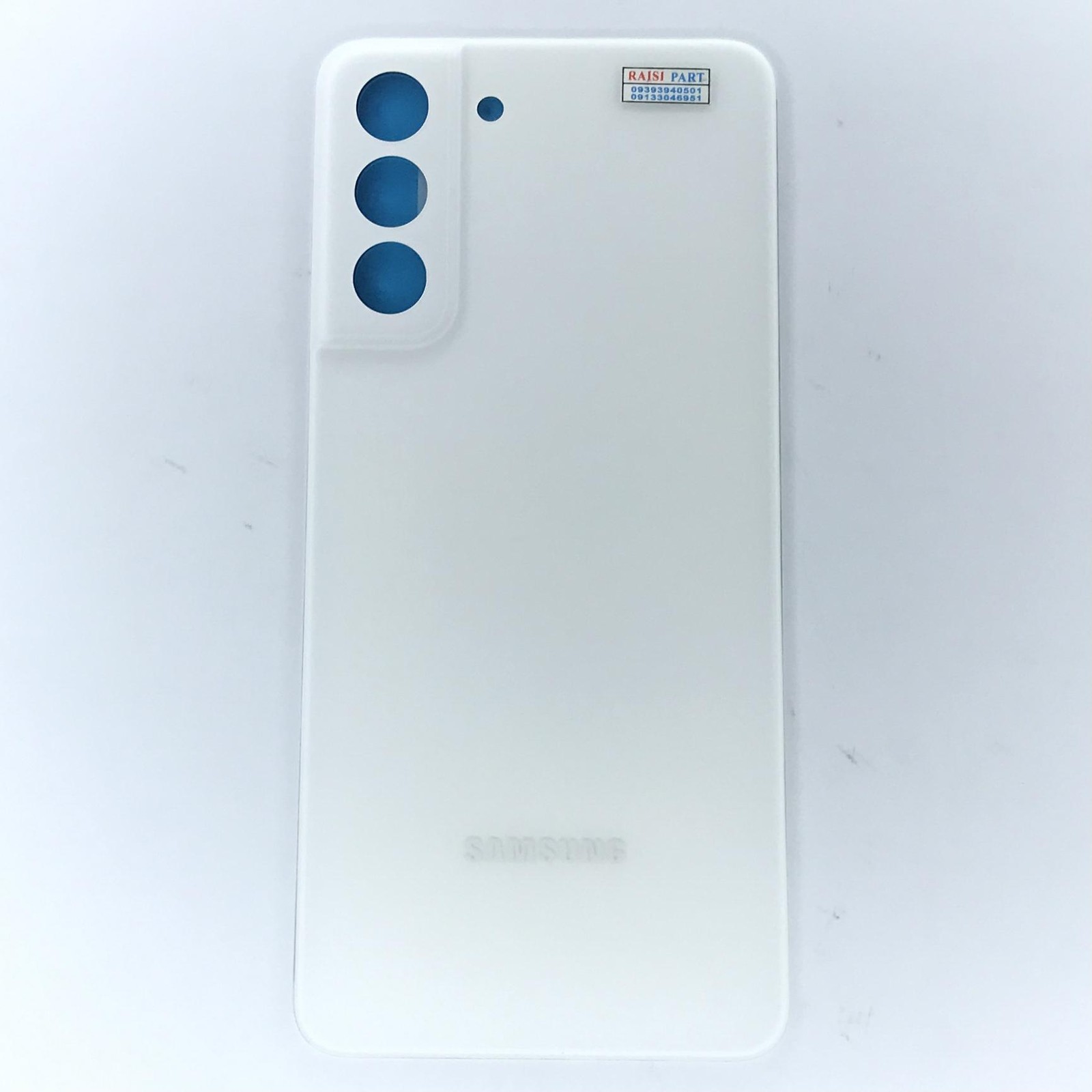 BACKCOVER-MOBILE-SAMSUNG G990 GALAXY S21FE WHITE
