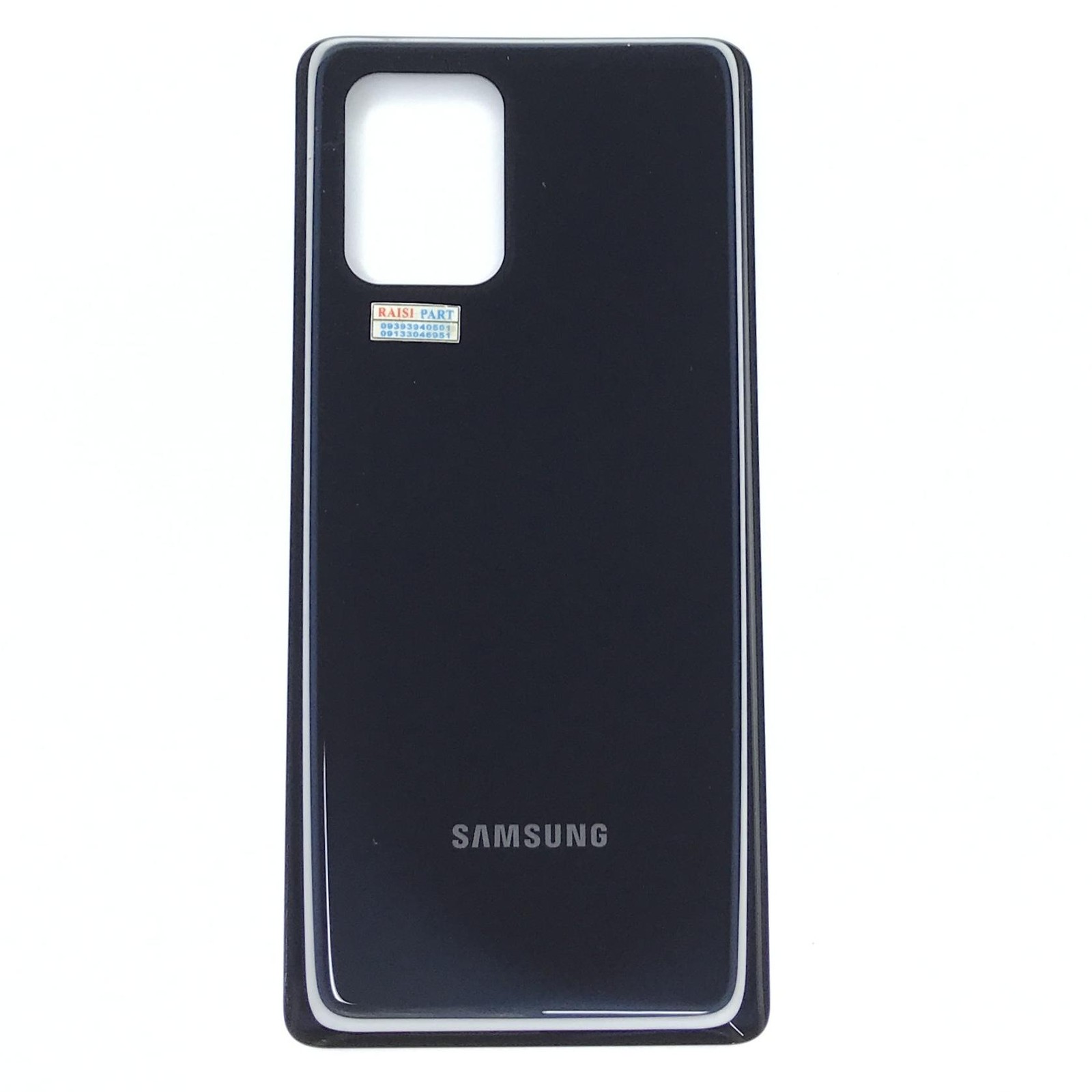 BACKCOVER-MOBILE-SAMSUNG G770 GALAXY S10LITE BLACK