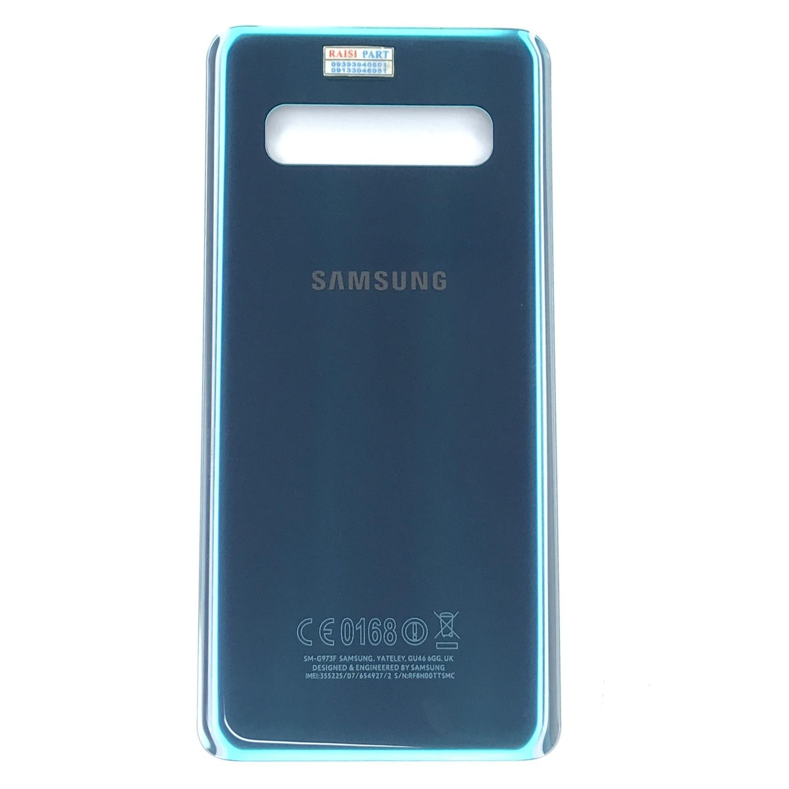 BACKCOVER-MOBILE-SAMSUNG G973 GALAXY S10. GREEN